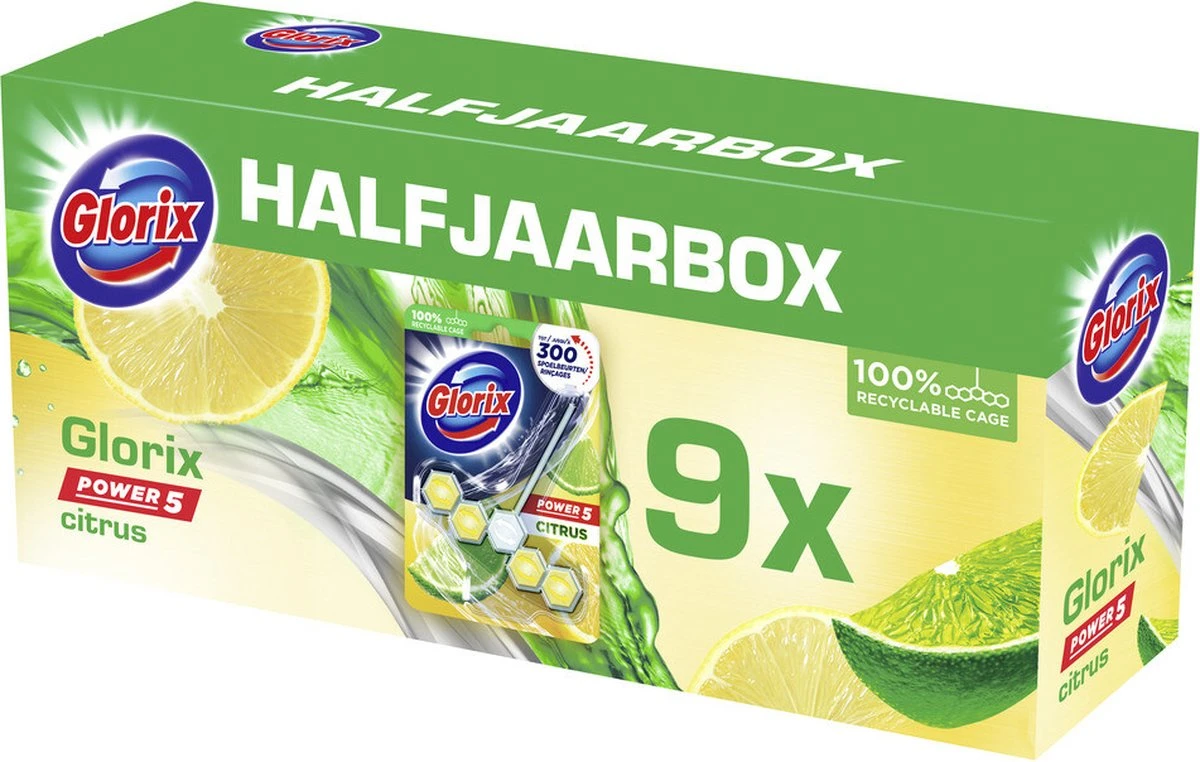 Glorix Power 5 Toiletblokken - Citroen - 7 x 2 stuks - Voordeelverpakking Glorix Power 5 Toiletblokken - Citroen - 7 X 2 Stuks - Voordeelverpakking -Bol Schoonmaak Winkel 1200x762 1