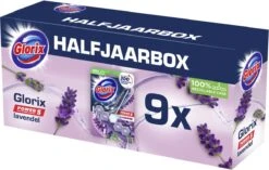 Glorix Power 5 Toiletblokken - Lavendel - 9 Stuks - Voordeelverpakking 8 Glorix Power 5 Toiletblokken - Lavendel - 9 Stuks - Voordeelverpakking -Bol Schoonmaak Winkel 1200x763