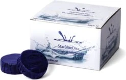 StarBlueDisc 12 Stuks Toiletblokjes Halfjaar Verpakking Blauw -Bol Schoonmaak Winkel 1200x765