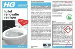 HG Toilet Renovatiekit - 500ml - Extreem Sterk - Volledige Kit 3 HG Toilet Renovatiekit - 500ml - Extreem Sterk - Volledige Kit -Bol Schoonmaak Winkel 1200x784 1
