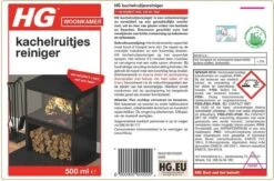 HG Kachelruitjesreiniger - 500 Ml - Verwijdert Roet, Vet En Teer 4 HG Kachelruitjesreiniger - 500 Ml - Verwijdert Roet, Vet En Teer -Bol Schoonmaak Winkel 1200x793 2