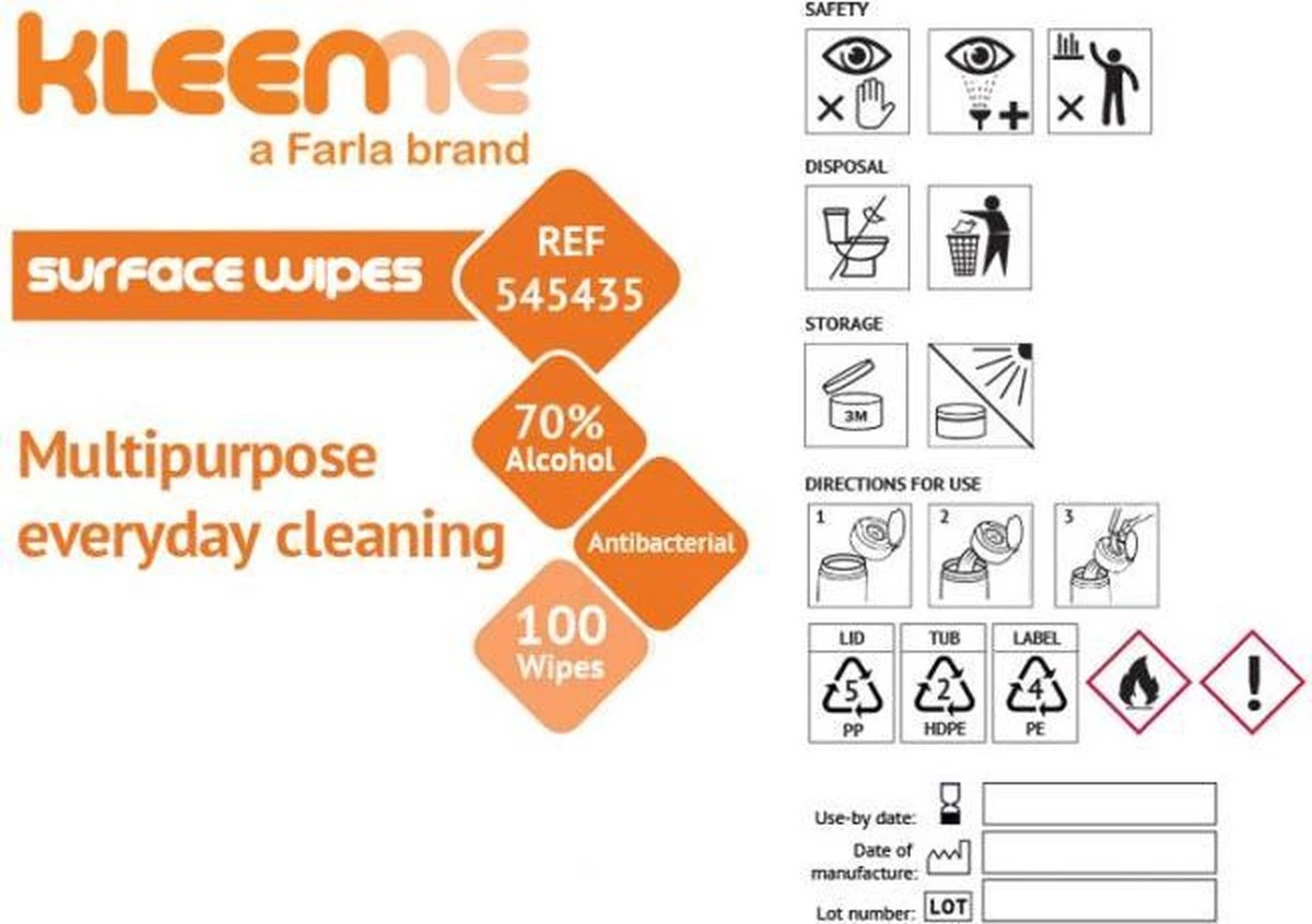 Schoonmaakdoekjes - Ontsmettingsdoekjes - desinfectiedoekjes - desinfectie doekjes - KleenMe - Alcohol doekjes - alcoholdoekjes - Allesreiniger Zachte Antibacteriële Alcohol wipes- 100 doekjes - Met dispenser - 70% Alcohol - 185 x 110mm Schoonmaakdoekjes - Ontsmettingsdoekjes - Desinfectiedoekjes - Desinfectie Doekjes - KleenMe - Alcohol Doekjes - Alcoholdoekjes - Allesreiniger Zachte Antibacteriële Alcohol Wipes- 100 Doekjes - Met Dispenser - 70% Alcohol - 185 X 110mm -Bol Schoonmaak Winkel