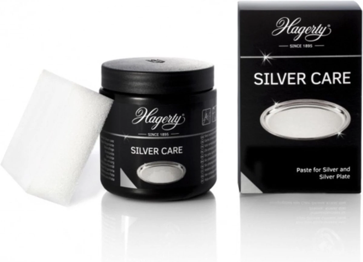 Hagerty Silver Care - pasta voor zilverreiniging 185 gr Hagerty Silver Care - Pasta Voor Zilverreiniging 185 Gr -Bol Schoonmaak Winkel