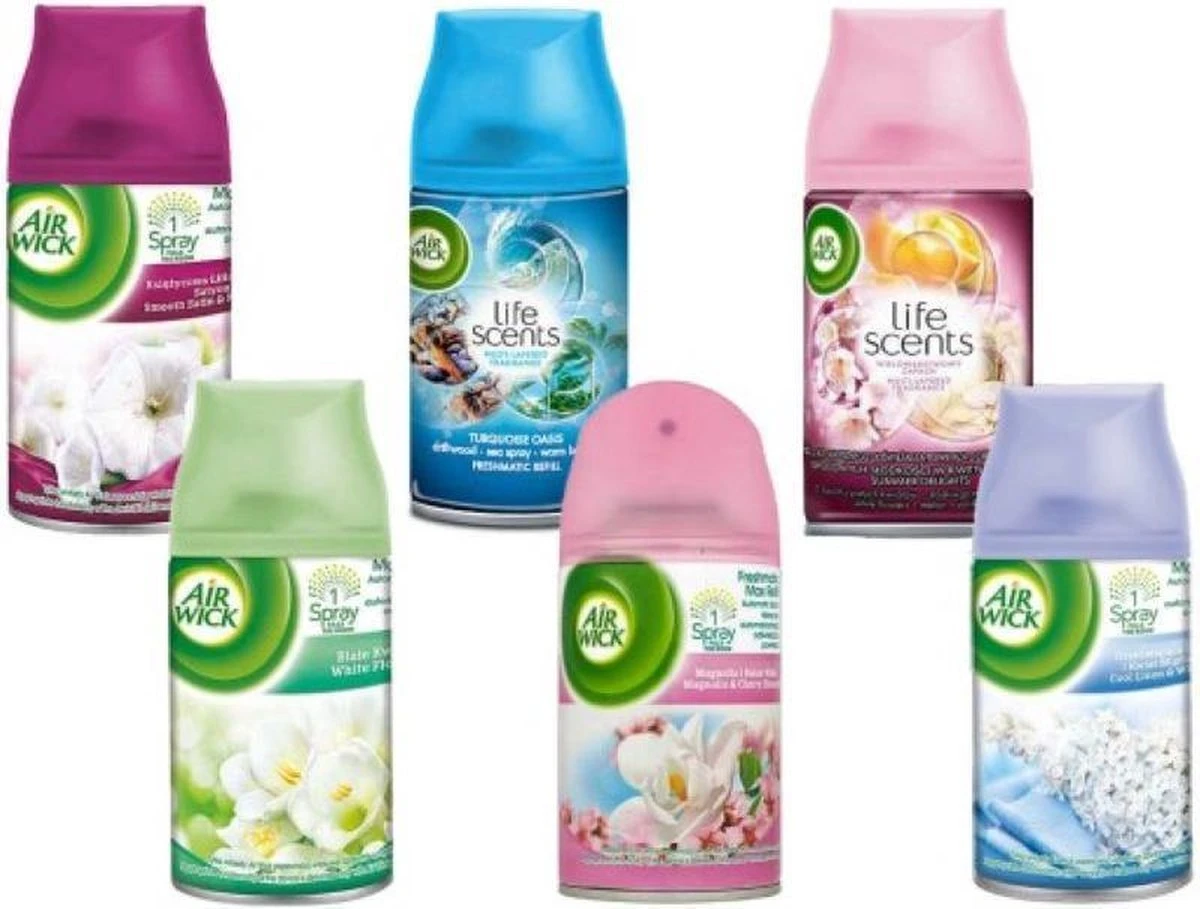 Air Wick navullingen Mix Voordeelverpakking Air Wick Navullingen Mix Voordeelverpakking -Bol Schoonmaak Winkel