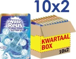 Witte Reus Turquoise Actief Toiletblok WC Blokjes Voordeelverpakking - 20 Stuks -Bol Schoonmaak Winkel 1200x931