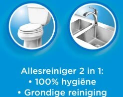 Ajax® Ajax Allesreiniger 100% Hygiene 6 X 1L - Voordeelverpakking -Bol Schoonmaak Winkel 1200x953