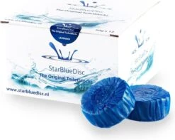 StarBlueDisc 12 Stuks Toiletblokjes Halfjaar Verpakking Blauw -Bol Schoonmaak Winkel 1200x957 1
