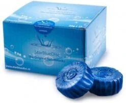 StarBlueDisc 12 Stuks Toiletblokjes Halfjaar Verpakking Blauw -Bol Schoonmaak Winkel 1200x980