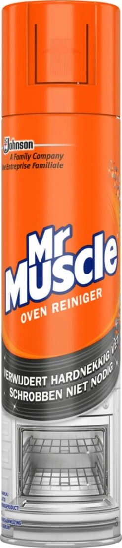 Mr Muscle Ovenreiniger Spray - 3 X 300 Ml - Voordeelverpakking -Bol Schoonmaak Winkel 268x1200