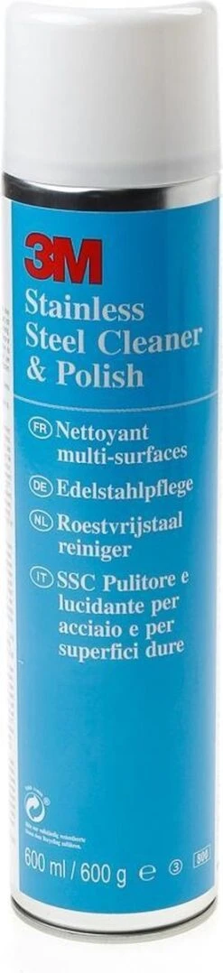 3M RVS Reiniger - 600 Ml 6 3M RVS Reiniger - 600 Ml -Bol Schoonmaak Winkel 275x1200