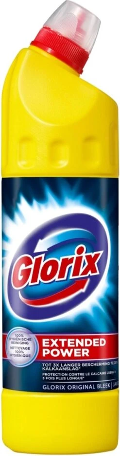 Glorix Bleek - Orginal 750ML -Bol Schoonmaak Winkel 318x1200 1