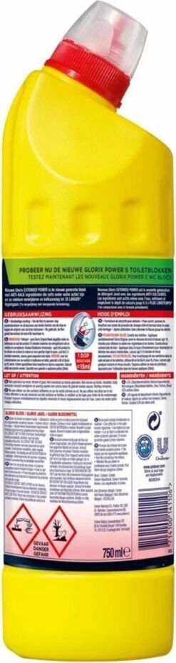 8x Glorix Bleek Original 750 Ml -Bol Schoonmaak Winkel 319x1200