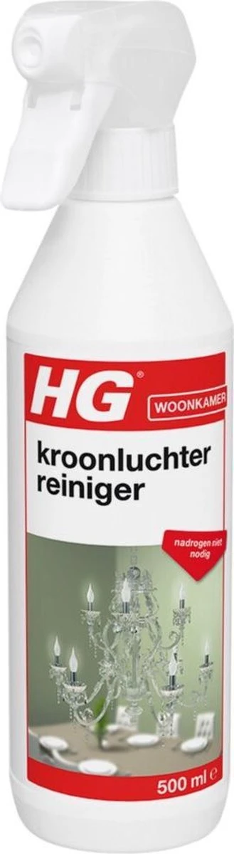 HG kroonluchter reiniger - 500ml - snel een vlekkeloos resultaat HG Kroonluchter Reiniger - 500ml - Snel Een Vlekkeloos Resultaat -Bol Schoonmaak Winkel 329x1200 1