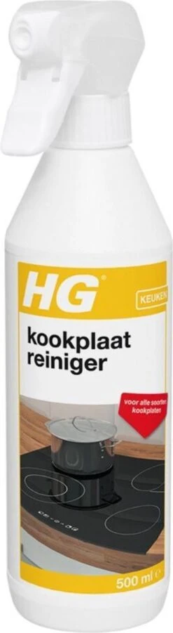 HG Kookplaatreiniger - 500ml - Streeploos Vetvrij - Dagelijks Gebruik - Geschikt Voor Alle Kookplaten -Bol Schoonmaak Winkel 329x1200 4