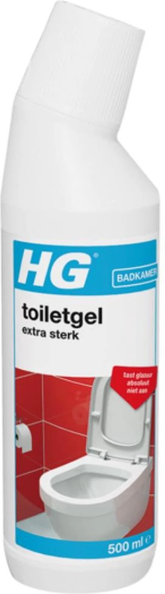 HG toiletgel extra sterk - 500ml - verwijdert de hardnekkigste aanslag - tast niet glazuur, roestvrijstaal en chroom niet aan - biologisch afbreekbaar HG Toiletgel Extra Sterk - 500ml - Verwijdert De Hardnekkigste Aanslag - Tast Niet Glazuur, Roestvrijstaal En Chroom Niet Aan - Biologisch Afbreekbaar -Bol Schoonmaak Winkel 334x1200 1