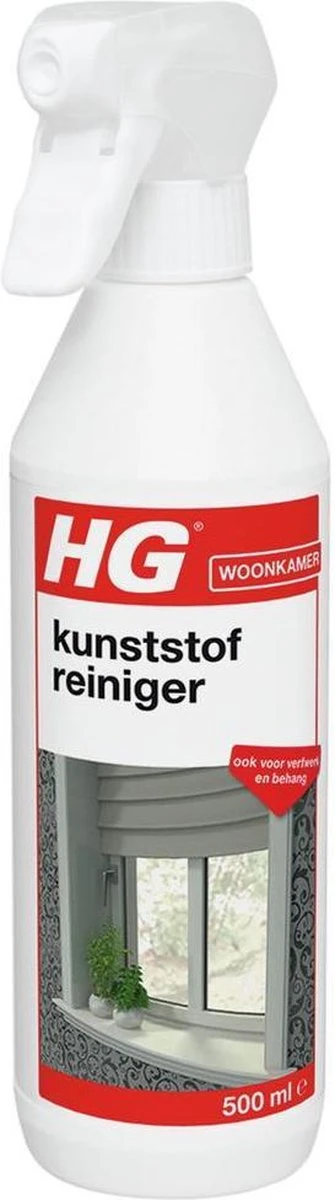 HG kunststof reiniger - 500ml - intensieve reiniger HG Kunststof Reiniger - 500ml - Intensieve Reiniger -Bol Schoonmaak Winkel