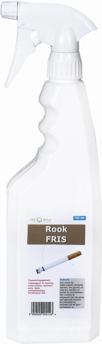 NO ODOUR ROOK FRIS 750 ml. NO ODOUR ROOK FRIS 750 Ml. -Bol Schoonmaak Winkel
