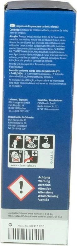 Bosch / Siemens Kookplaat Onderhoudsset - Onderhoudsset Voor Keramische Oppervlakken -Bol Schoonmaak Winkel 377x1200 2