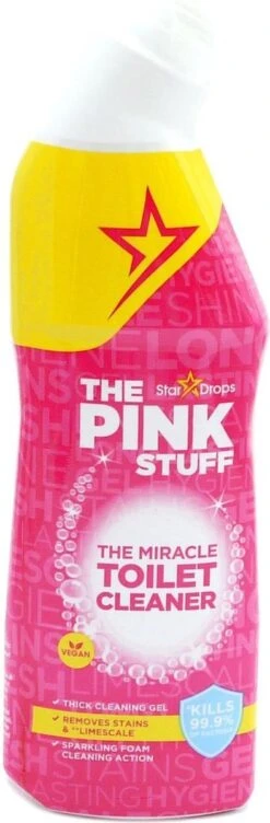 The Pink Stuff The Miracle Toilet Cleaner - Toiletreiniger - 750ml -Bol Schoonmaak Winkel 394x1200