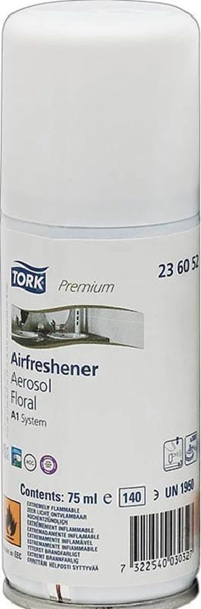 Tork navulling voor luchtverfrisser bloemen systeem A1 flacon van 75 ml Tork Navulling Voor Luchtverfrisser Bloemen Systeem A1 Flacon Van 75 Ml -Bol Schoonmaak Winkel 396x1200 1