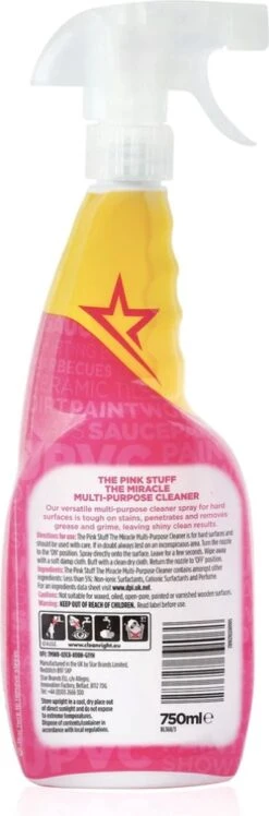 The Pink Stuff The Miracle Allesreiniger 750 Ml 6 The Pink Stuff The Miracle Allesreiniger 750 Ml -Bol Schoonmaak Winkel 396x1200