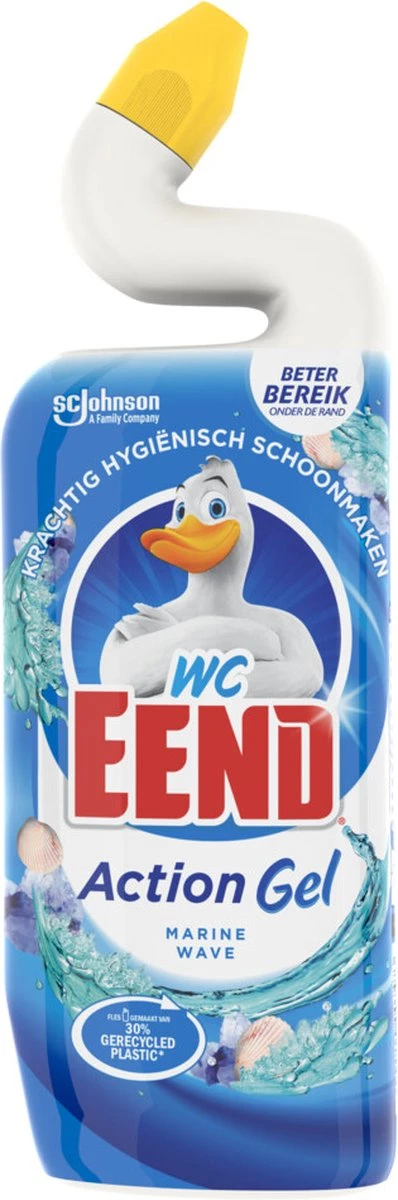 6x WC Eend Toiletreiniger Marine Wave 750 ml 6x WC Eend Toiletreiniger Marine Wave 750 Ml -Bol Schoonmaak Winkel
