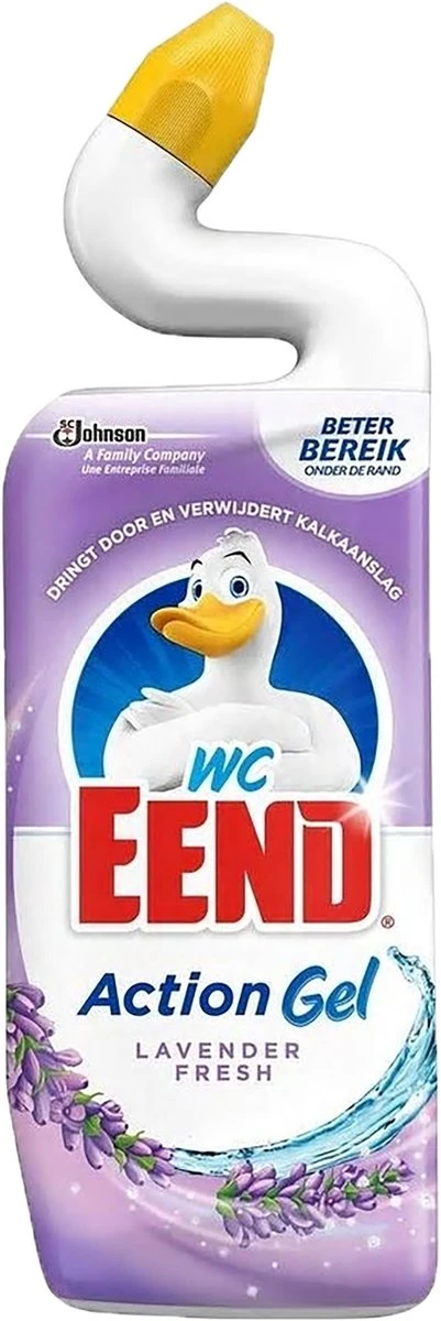 6x WC Eend Toiletreiniger Lavendel Fresh 750 ml 6x WC Eend Toiletreiniger Lavendel Fresh 750 Ml -Bol Schoonmaak Winkel 401x1200 3