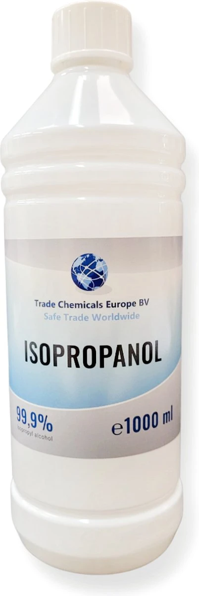 TCE - Isopropanol - Isopropyl-alcohol - IPA - 99,9% zuiver - 1 liter TCE - Isopropanol - Isopropyl-alcohol - IPA - 99,9% Zuiver - 1 Liter -Bol Schoonmaak Winkel 402x1200 2