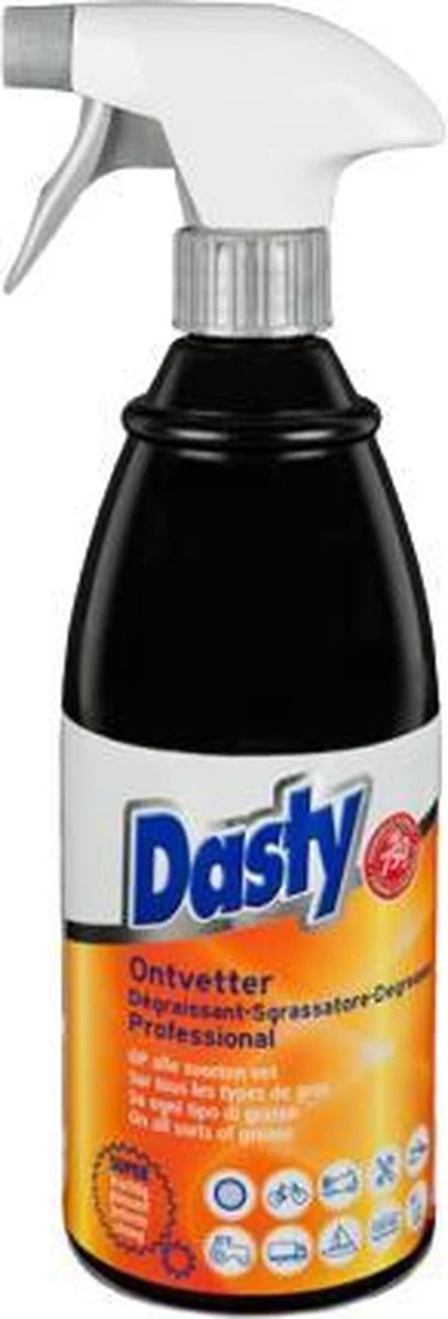 Dasty Professional Ontvetter | Superkrachtige Ontvetter | Dégraissant |Insectenverwijderpaar | Krachtig tegen vet en smeerolie | 750 ML Dasty Professional Ontvetter | Superkrachtige Ontvetter | Dégraissant |Insectenverwijderpaar | Krachtig Tegen Vet En Smeerolie | 750 ML -Bol Schoonmaak Winkel
