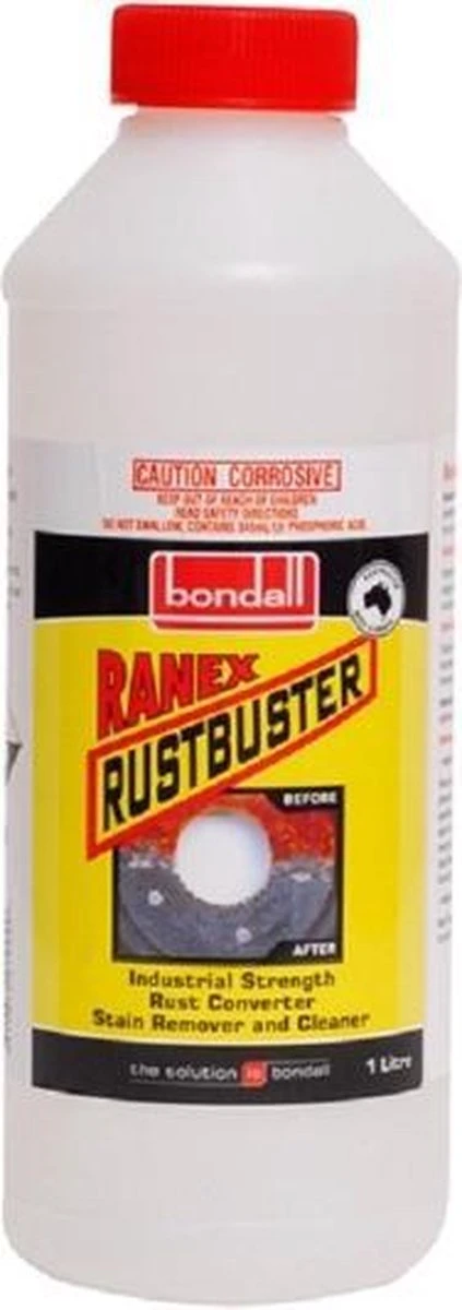 Ranex Rustbuster - Roestverwijderaar 1 liter Ranex Rustbuster - Roestverwijderaar 1 Liter -Bol Schoonmaak Winkel