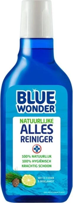 Blue Wonder 100% Natuurlijke Allesreiniger Witte Ceder Grootverpakking - 6x 750 Ml Fles Met Dop (4,5 Liter) -Bol Schoonmaak Winkel 434x1200 1