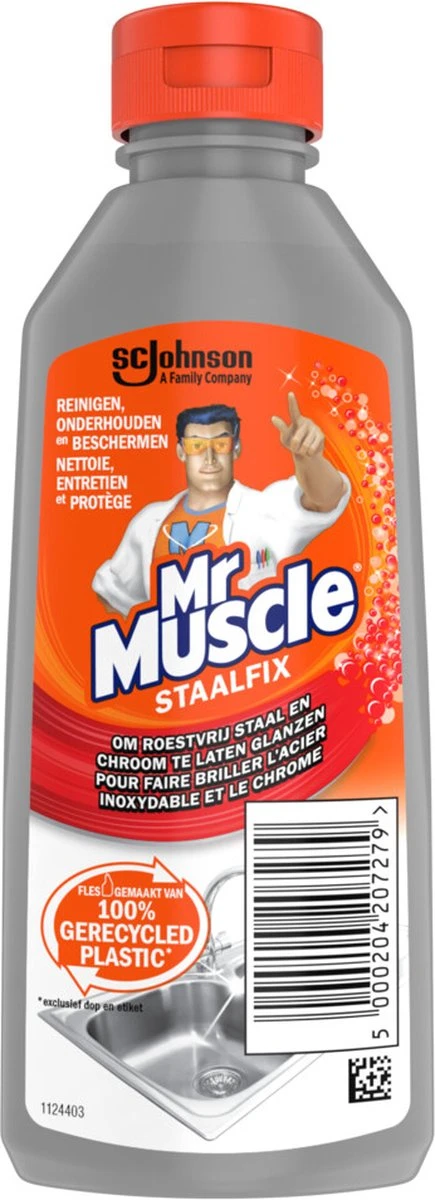 4x Mr. Muscle Staalfix 200 ML 4x Mr. Muscle Staalfix 200 ML -Bol Schoonmaak Winkel 435x1200 1