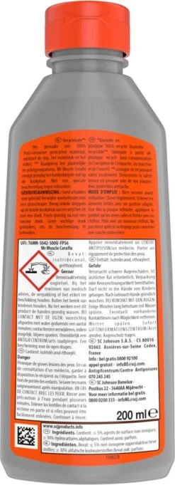 Mr. Muscle - Cera-Fix Voor Keramische - Halogeen En Inductie Kookplaten - Kookplaatreiniger - 2 X 200 Ml -Bol Schoonmaak Winkel 435x1200 4
