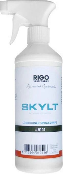RigoStep Skylt Conditioner Spray ACTIE -Bol Schoonmaak Winkel 437x1200