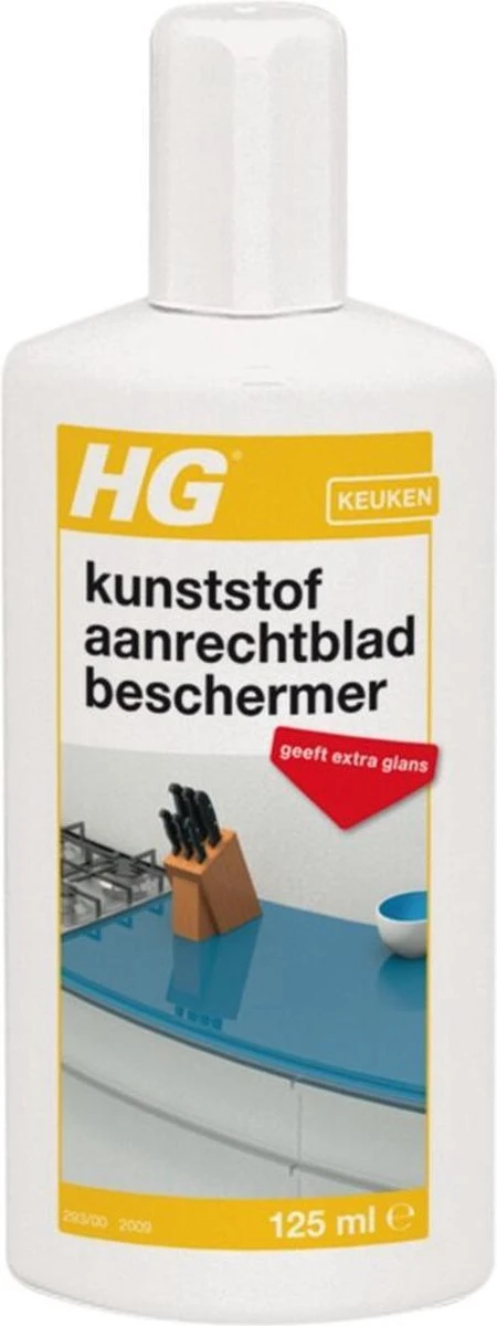 HG kunststof aanrechtbladbeschermer - 125ml - voor kunststof oppervlakken HG Kunststof Aanrechtbladbeschermer - 125ml - Voor Kunststof Oppervlakken -Bol Schoonmaak Winkel 450x1200 2