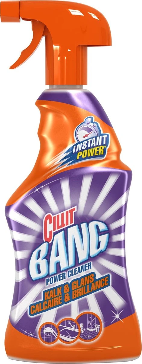 Cillit Bang Power Cleaner Spray - Allesreiniger - Kalk & Glans - 3x 750 mL - Voordeelpak Cillit Bang Power Cleaner Spray - Allesreiniger - Kalk & Glans - 3x 750 ML - Voordeelpak -Bol Schoonmaak Winkel 471x1200 1