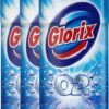 Glorix Bleek O2 - 750 Ml - Toiletreiniger - 3 Stuks - Voordeelverpakking -Bol Schoonmaak Winkel 484x1200