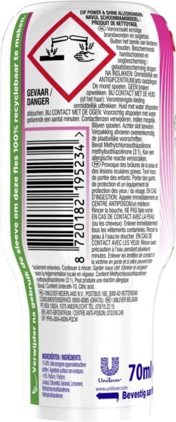 Cif CleanBoost Power & Shine Allesreiniger Ecorefill Capsules - 10 X 70 Ml - Voordeelverpakking -Bol Schoonmaak Winkel 500x1200