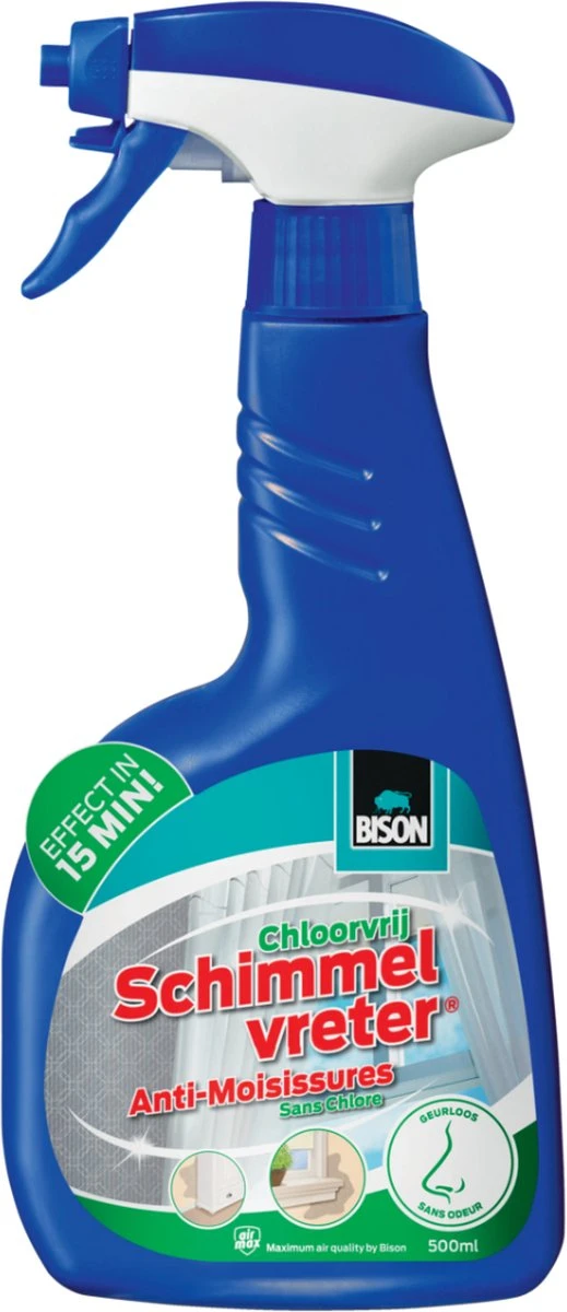 Bison Schimmelvreter Chloorvrij 500 ml Bison Schimmelvreter Chloorvrij 500 Ml -Bol Schoonmaak Winkel
