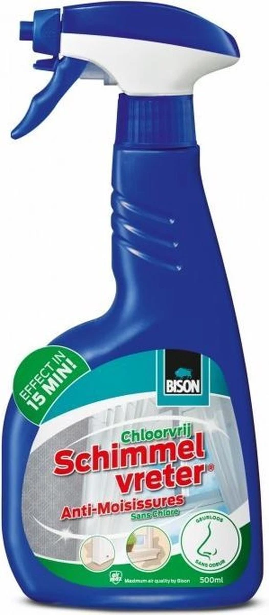 Bison Schimmelvreter Chloorvrij 500 ml Bison Schimmelvreter Chloorvrij 500 Ml -Bol Schoonmaak Winkel