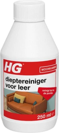 HG Dieptereiniger Voor Leer - 250 Ml - Reinigt Tot In De Poriën -Bol Schoonmaak Winkel 533x1200 2