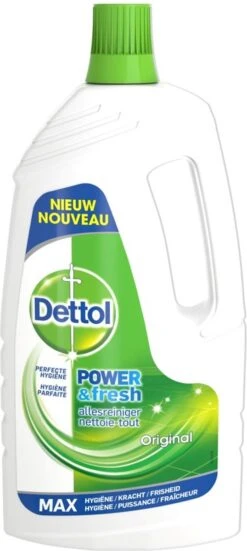 Dettol Allesreiniger Power & Fresh - Original - 1.5 L 3 Dettol Allesreiniger Power & Fresh - Original - 1.5 L -Bol Schoonmaak Winkel 538x1200
