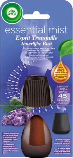 Air Wick Essential Mist Automatische Geurverspreider Luchtverfrisser - Innerlijke Rust - Navulling 8 Air Wick Essential Mist Automatische Geurverspreider Luchtverfrisser - Innerlijke Rust - Navulling -Bol Schoonmaak Winkel 552x1200