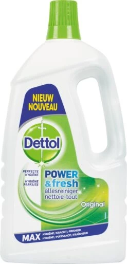 Dettol Allesreiniger Power & Fresh - Original - 1.5 L 12 Dettol Allesreiniger Power & Fresh - Original - 1.5 L -Bol Schoonmaak Winkel 577x1200