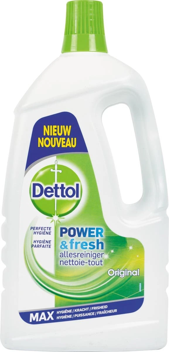 Dettol Allesreiniger Power & Fresh - Original - 1.5 L Dettol Allesreiniger Power & Fresh - Original - 1.5 L -Bol Schoonmaak Winkel