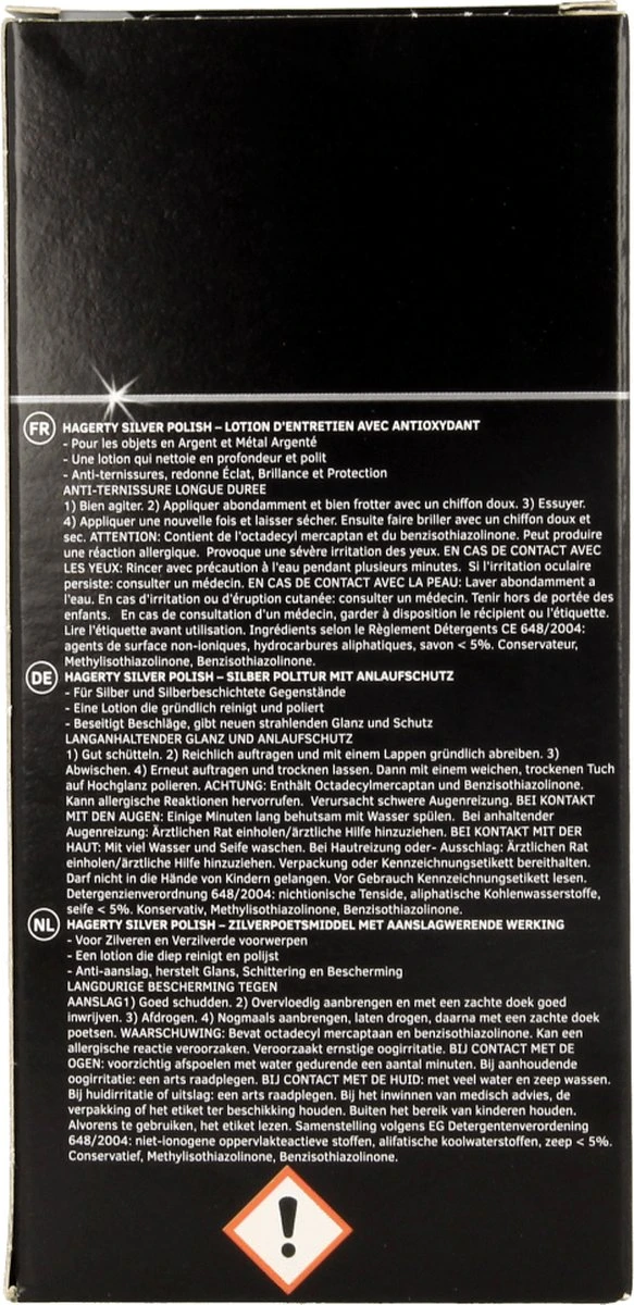 Hagerty Silver Polish - 250 ml Hagerty Silver Polish - 250 Ml -Bol Schoonmaak Winkel