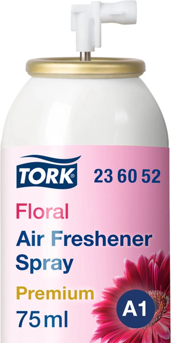 Tork navulling voor luchtverfrisser bloemen systeem A1 flacon van 75 ml Tork Navulling Voor Luchtverfrisser Bloemen Systeem A1 Flacon Van 75 Ml -Bol Schoonmaak Winkel