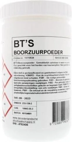 Boorzuurpoeder 800 Gr -Bol Schoonmaak Winkel 609x1200