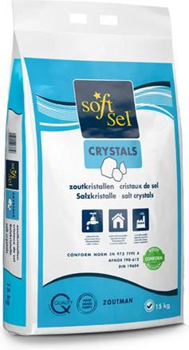 15 kg - Onthardingszout - Zout waterverzachter - waterontharder - Regeneratiezout - GRATIS VERZENDING 15 Kg - Onthardingszout - Zout Waterverzachter - Waterontharder - Regeneratiezout - GRATIS VERZENDING -Bol Schoonmaak Winkel