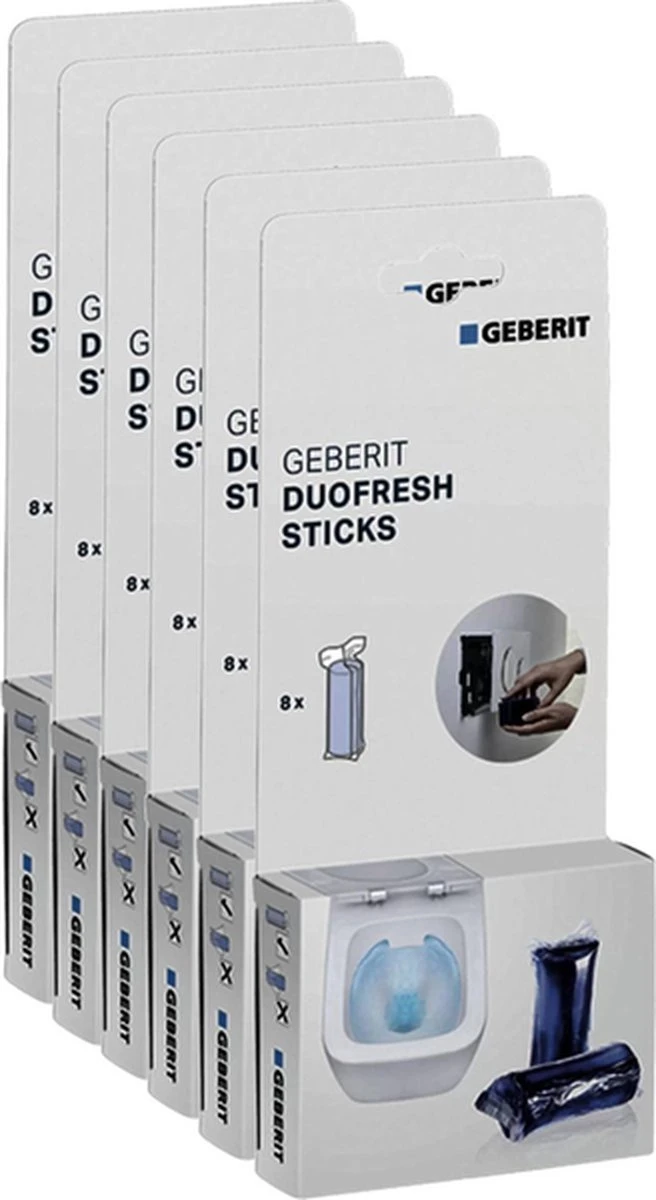 Geberit DuoFresh Sticks - 48 stuks - Voordeelverpakking - Toilet/WC Blokjes Inbouwreservoir Geberit DuoFresh Sticks - 48 Stuks - Voordeelverpakking - Toilet/WC Blokjes Inbouwreservoir -Bol Schoonmaak Winkel 656x1200 1
